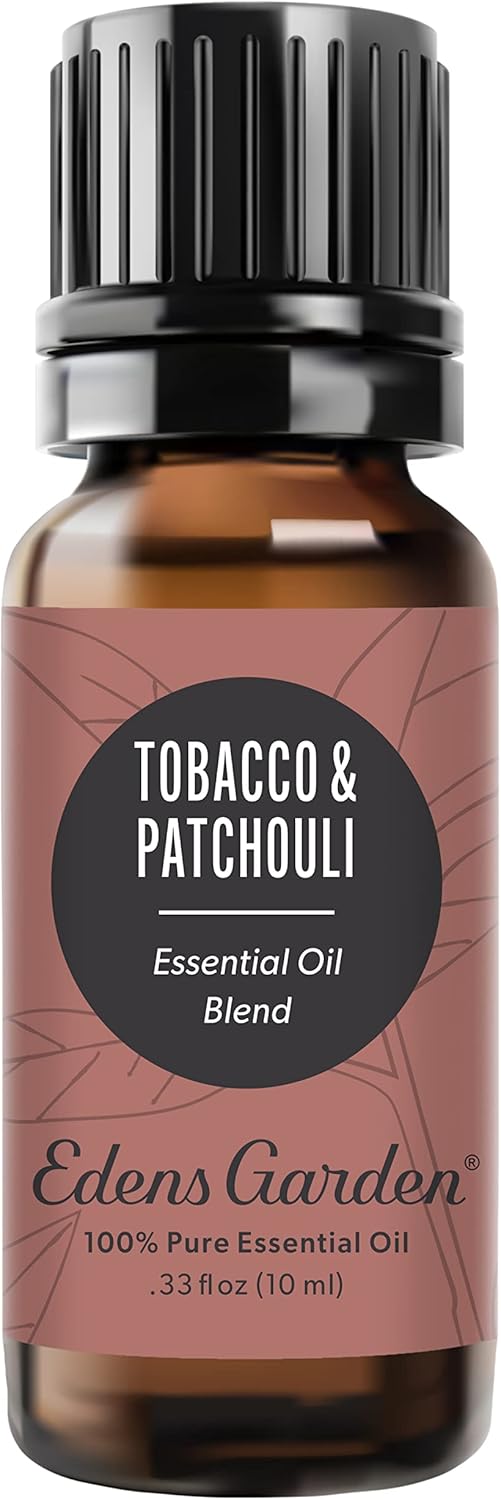 Edens Garden Tobacco Patchouli Essential Oil Blend- 100% Pure Premium Grade, Undiluted, Natural, Therapeutic, Aromatherapy, The Best for Diffusing, Skin, Candle, Humidifiers 10 ml (.33 fl oz)