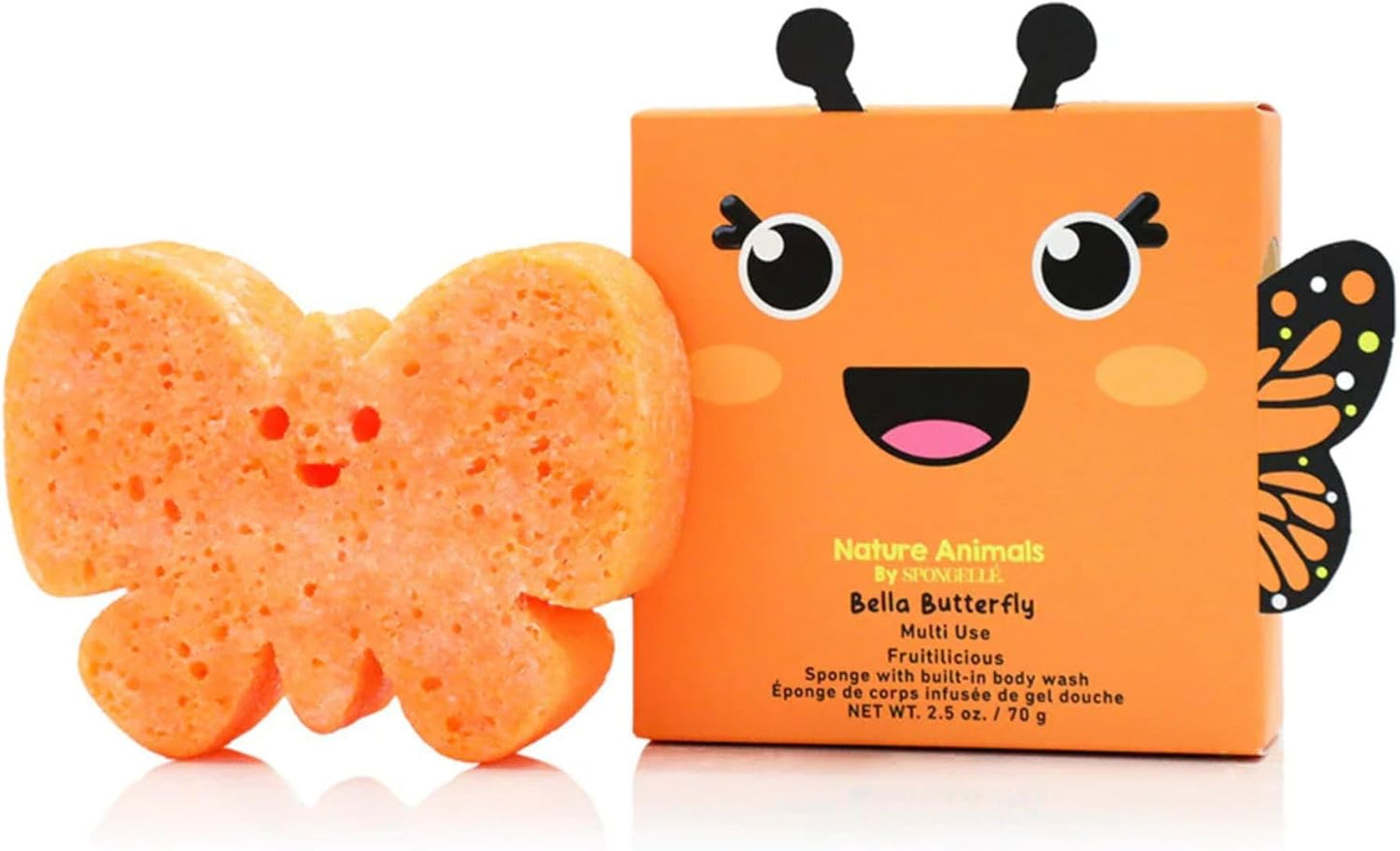 Spongelle Nature Animals Bella Butterfly