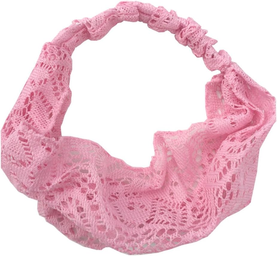 DRESHOW 8 Pack Headbands for Women Yoga Knotted Headbands Elastic Criss Cross Hair Accessories Sports Head Wrap Non Slip