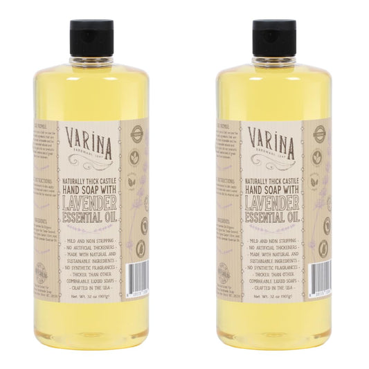Liquid Soap - Liquid Organic Castile Soap Lavender - 32oz