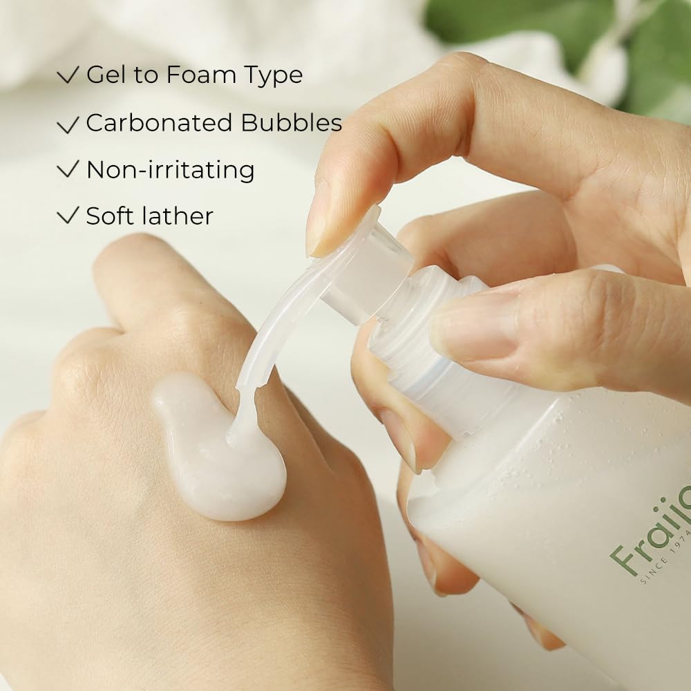 Fraijour Herb Wormwood O₂ Mask Pack – Korean Oxygen Bubble Face Mask for Sensitive, Oily & Acne-Prone Skin, Exfoliating with AHA BHA, Tea Tree & Peppermint, Smooths & Refreshes, 10.1 fl.oz.