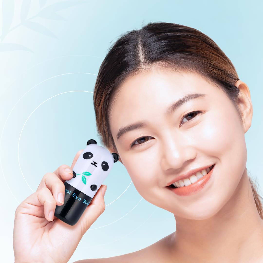 TONYMOLY Panda’s Dream So Cool Eye Stick – Cooling Hydrating Eye Cream for Puffiness & Tired Eyes with Bamboo & Glacial Water, K-Beauty Skincare