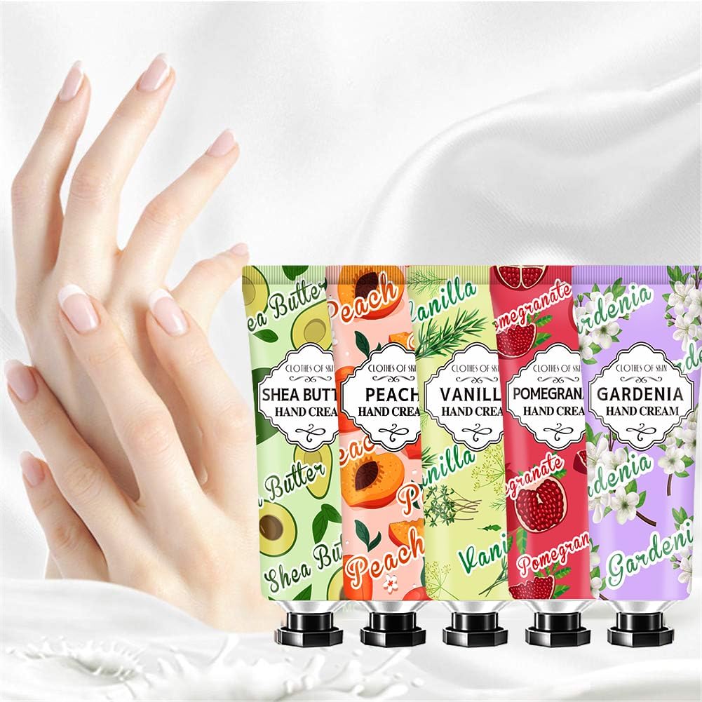 8 PACK Hand Cream Christmas Gifts for Women,Travel Size in Bulk Lotions for Dry Hands,Mini Hand Lotion for Mothers Day Gifts,Easter Gift for Teens,Appreciation Gift,Baby Shower Party Gift
