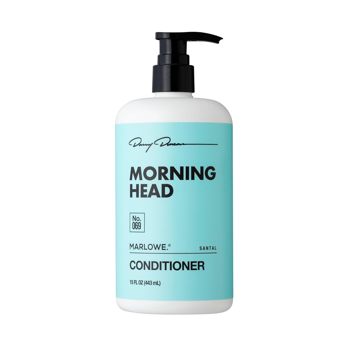 MARLOWE. No. 069 Morning Head Conditioner 15 Fl Oz, Conditioner for Men with Argan Oil & Coconut Oil, Nourishes & Smooths Hair, Formulated with No Parabens & Sulfates, Santal Scent