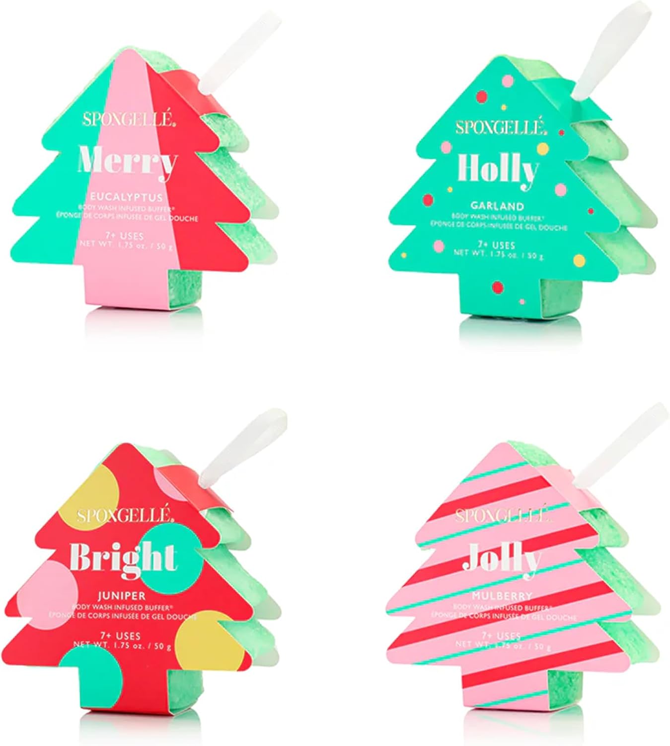 Spongelle Holiday Tree Assorted Pack