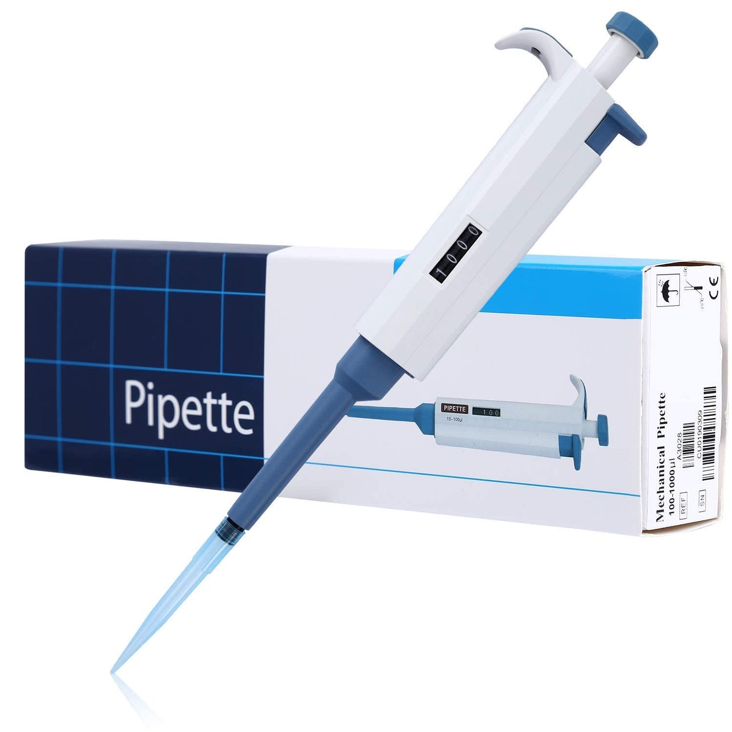 Adjustable Pipettor Pipette Micropipette High-Accurate MicroPipette Variable Volume Pipette 200ul-1000ul