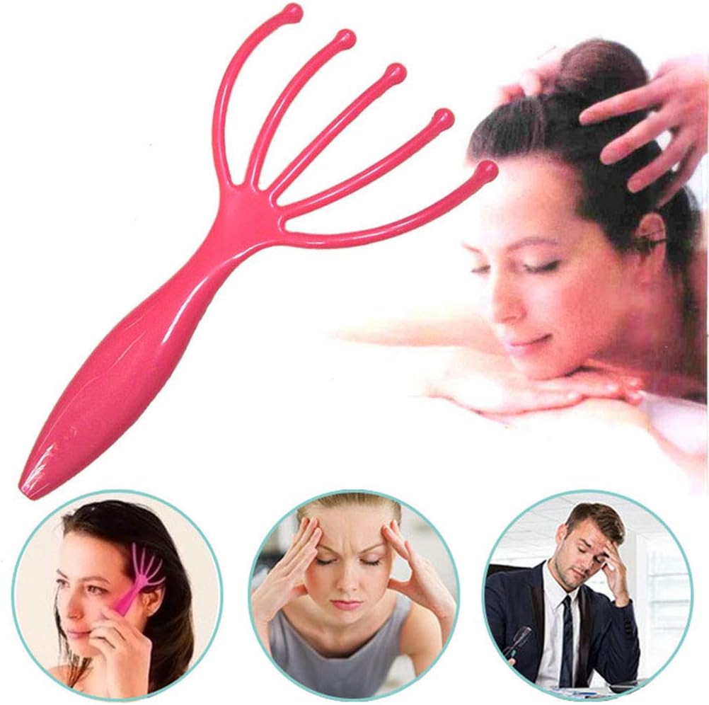Head Massager, Hand held Scalp Massager, Deep Relaxation & Stress Reduction Suitable for Home/Office/Travel or as a Festival Gift