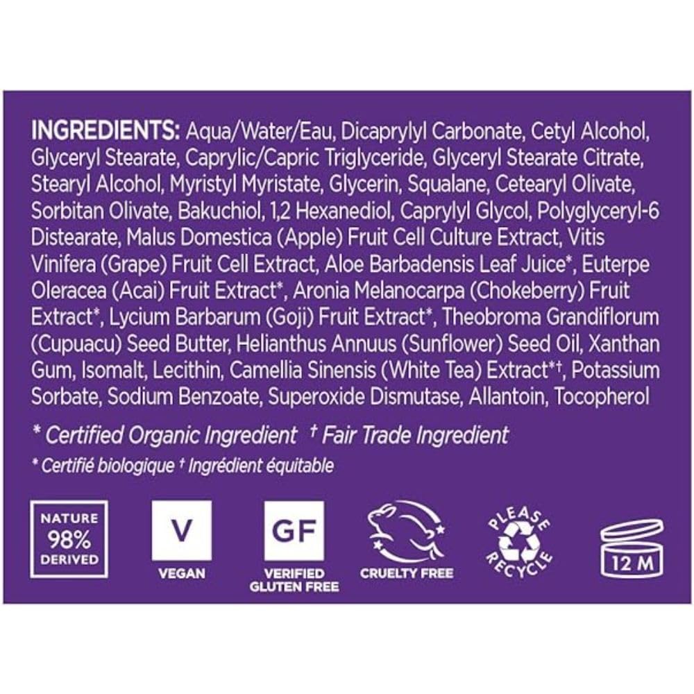 Andalou Naturals Age Defying Plant-Based Retinol Alternative Eye Balm, 0.45 OZ