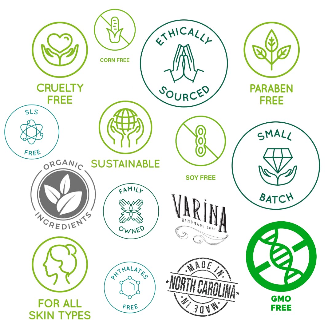 Natural Cucumelon Bar Soap - Gentle Cleansing for Sensitive Skin, Fruity - 3 Pack