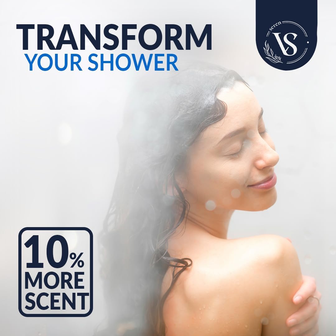 Shower Steamers Aromatherapy, 10Pack - 20g Each, Eucalyptus for Shower Steamer, Shower Bombs Aromatherapy, Self Care Gifts, Mothers Day Gift, Shower Steamers for Women and Men Sinus Relief