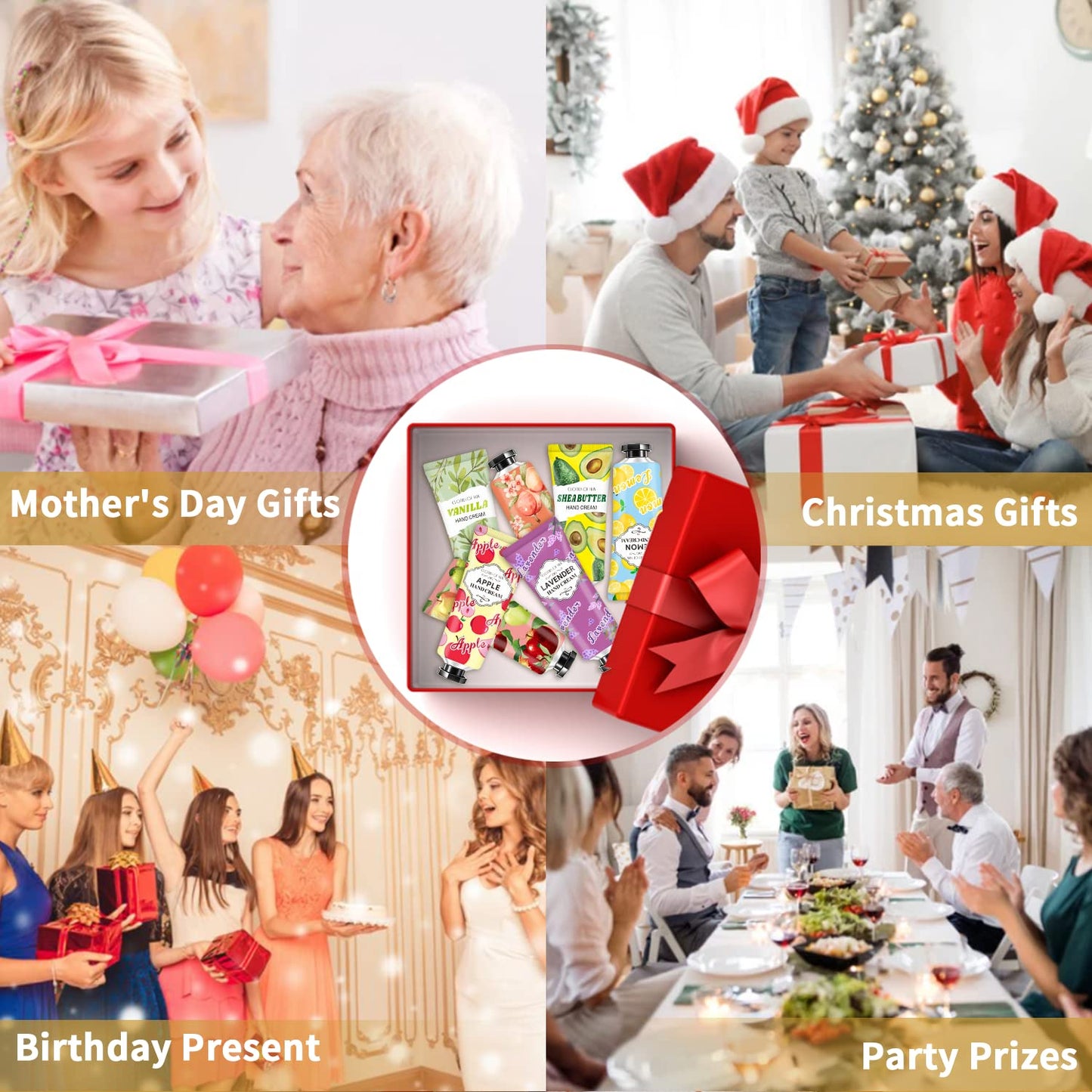 74 Pack Hand Cream Gifts Set Stocking Stuffers for Adults Women,Teacher Appreciation Gifts,Hand Lotion Travel Size in Bulk for Dry Hands,Thank You Gifts,Stocking Stuffers for Adults,Appreciation Gifts