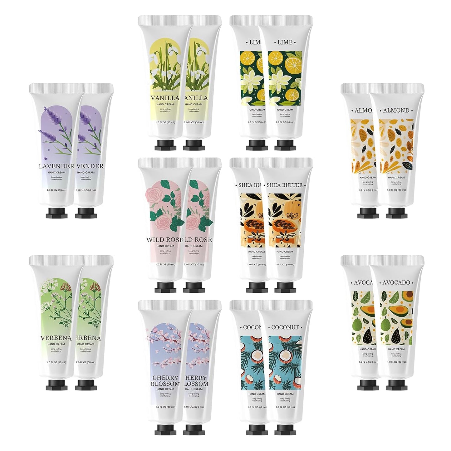 Green Canyon Spa 20 Pack Hand Lotion Hand Cream Mini Lotion Hand Lotion Travel Size Thanksgiving Gifts Christmas Gifts Stocking Stuffers and Bridesmaid Gifts