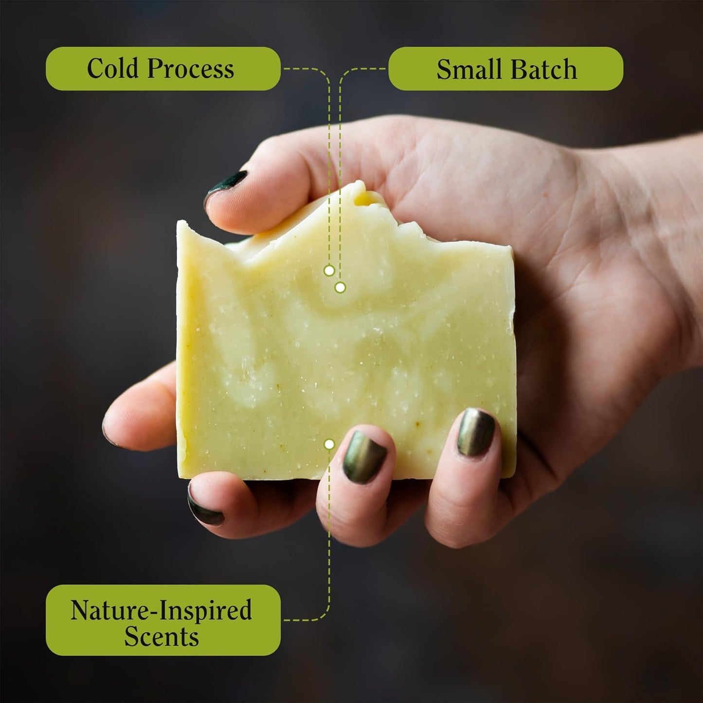 CompassSoap Lowland Eucalyptus | Natural Bar Soap for Men & Women | Body & Face Soap Bar for Women and Men | Minimalist & Gentle Lather | Natural Bath Soap, Paraben & Phthalate Free|5 oz Pack of 2