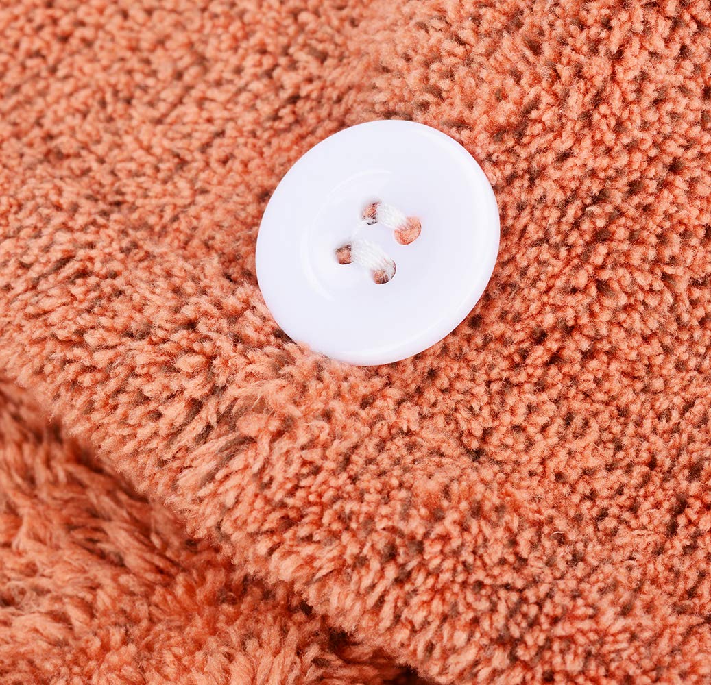 HOPESHINE Hair Towel Twist Microfiber Bamboo Fabric Women's Soft Shower Towels for CurlyHair Turban Wrap Drying Cap Great Gift for Girls 3-Pack