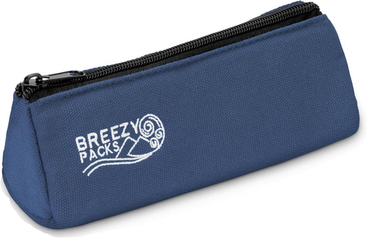 Insulin Pens Cooler Travel Case 24/7 Protection | EpiPen Carry Medical Bag | TSA-Approved Diabetic Case Without Icepacks | Keep medicine at room temp. | Breezy Basic (Navy)