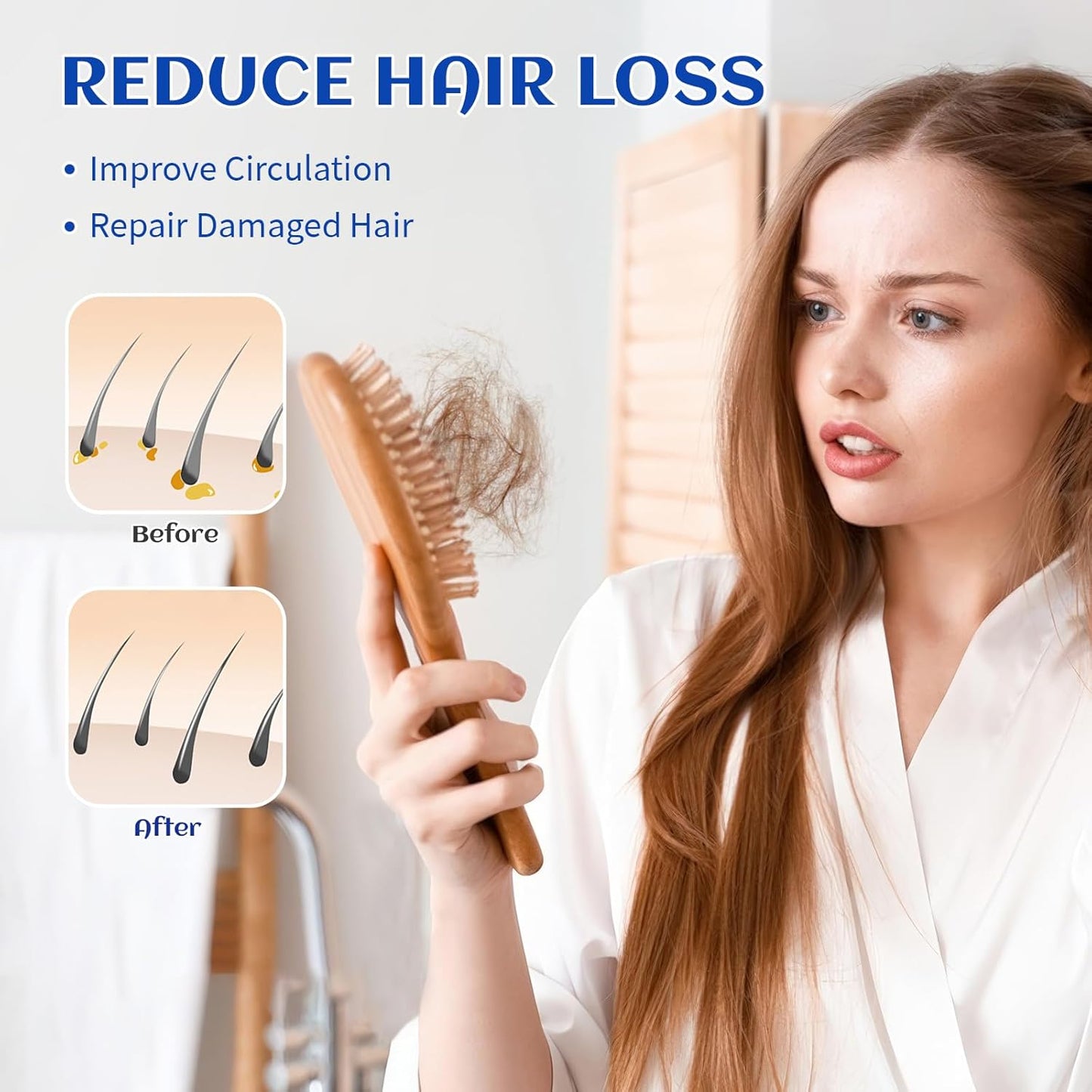 HIQILI 1000ML Rosemary Oil for Hair Growth, Add to Shampoo & Conditioner, 100% Pure Undiluted - 32 Fl Oz