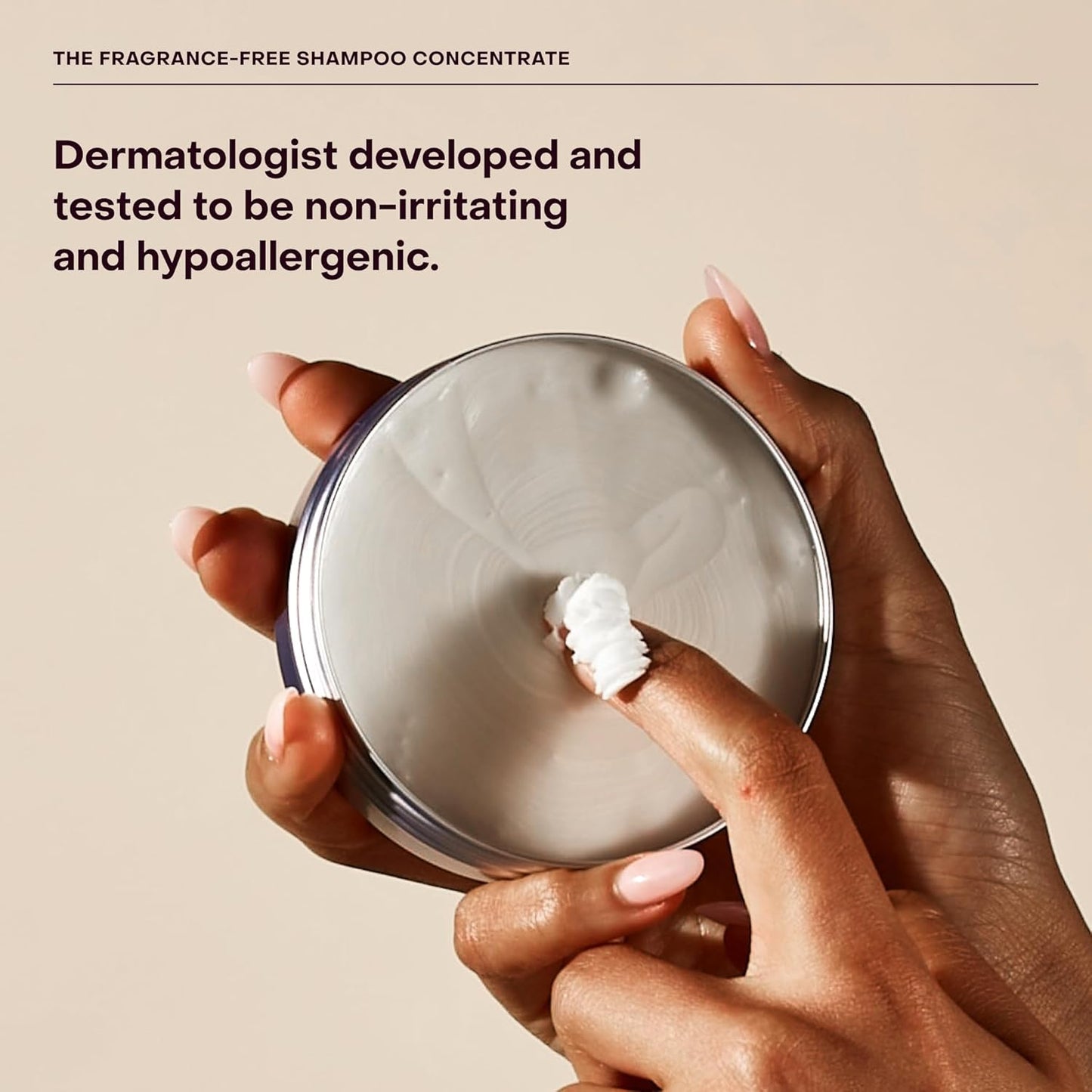 Everist The Fragrance-Free Shampoo Concentrate, Cleansing, Hydrating and Soothing for All Hair Types, Sensitive Skin, Gentle On All Scalps, Plant-based, Aloe Vera, 3.4 fl oz, 50+ Washes, TIN