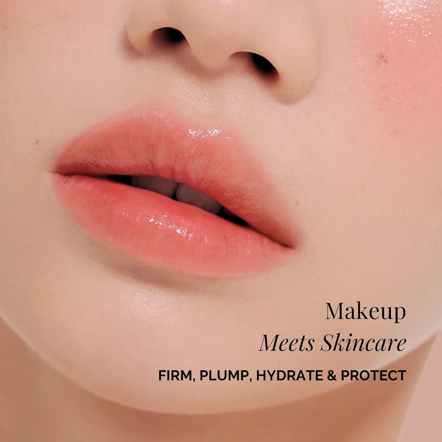 BEIGIC Flush Lip & Cheek Balm - Vegan Buildable & Blendable Multiuse Balm | Natural Flush & Glow | Glowy Blush for Cheeks | Dewy Korean Make Up Cream Blush | 03 Long Black - Muted Brick, 0.14 fl.oz