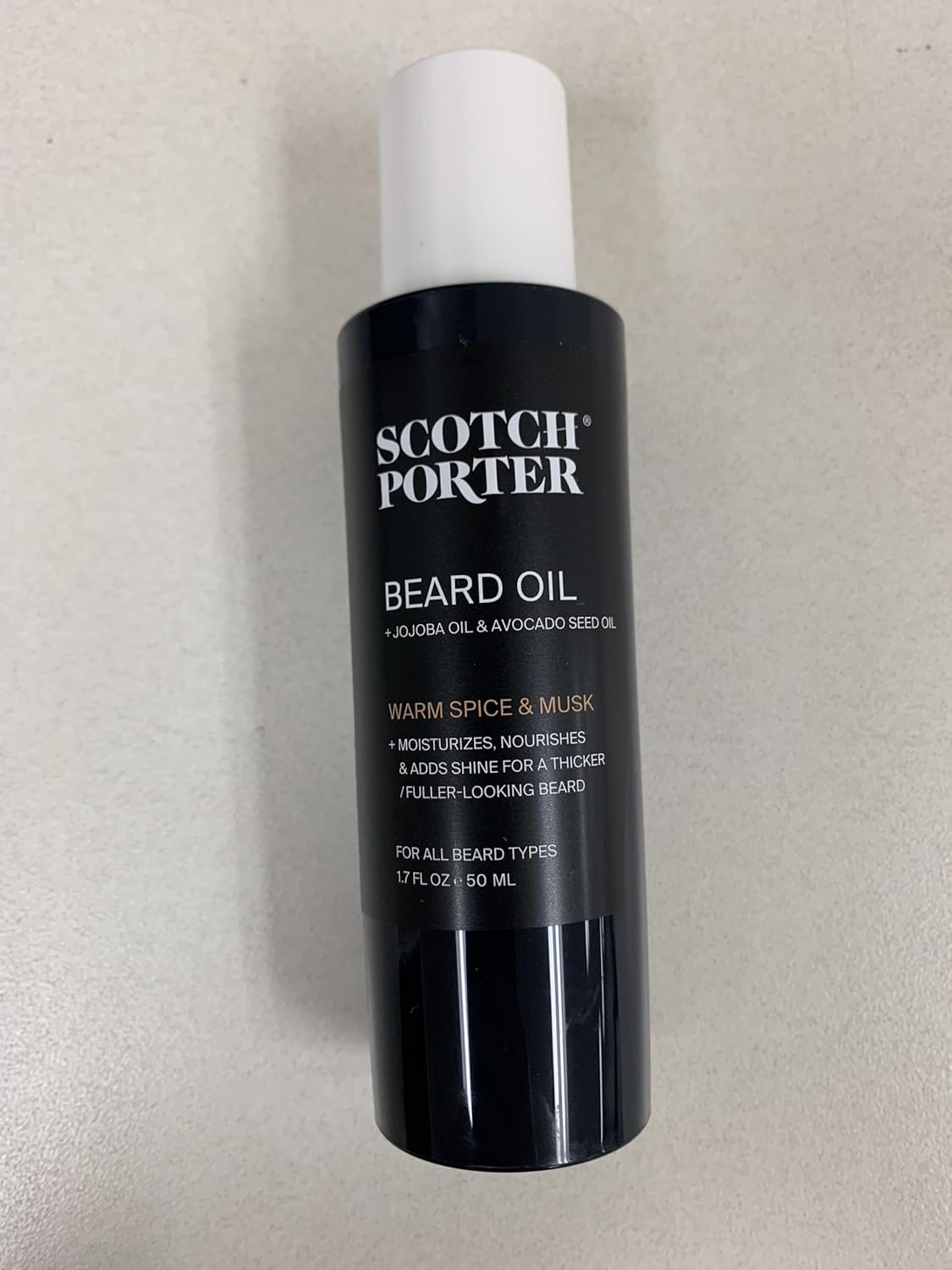 Scotch Porter Beard Collection – Cleanse, Moisturize, Soothe & Style Coarse, Dry Hair while Encouraging Growth for a Fuller/Healthier-Looking Beard – Includes Full-Size Wash, Conditioner, Oil & Balm