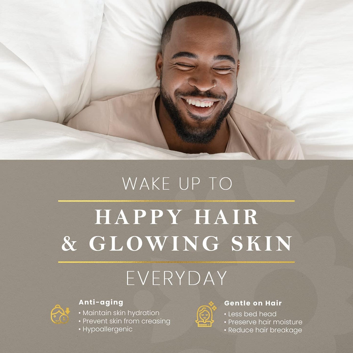 25 Momme Premium Mulberry Silk Pillowcase for Hair and Skin | Handcrafted Hypoallergenic & Anti-Acne Silk Pillow Cases with Zipper | King - 20" x 36", Vanilla Ice