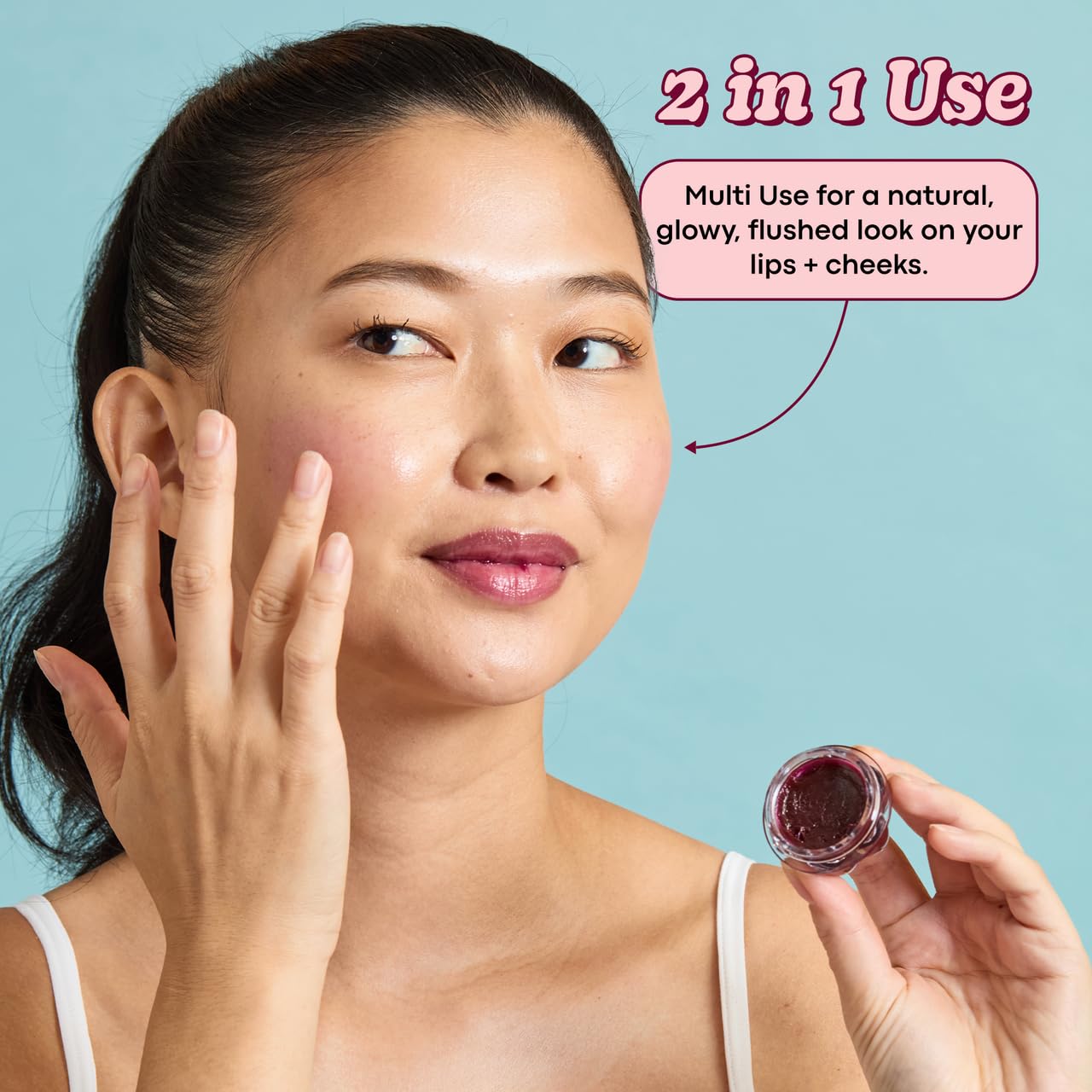 TONYMOLY Jelly Lip Melt – Moisturizing & Hydrating Lip Balm Treatment with Blackberry – Nourishing, Non-Sticky, Glossy Finish, 0.31 oz