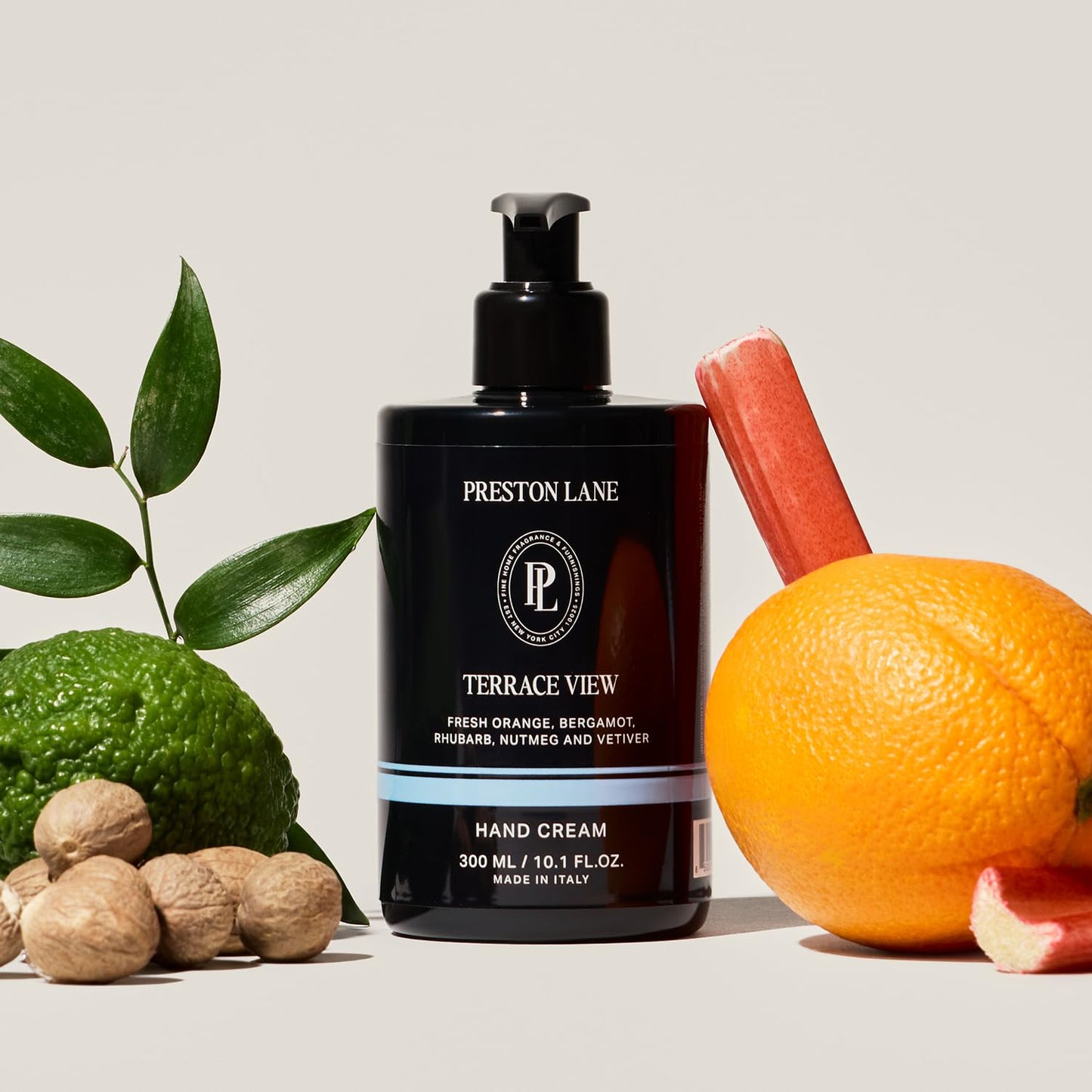 Preston Lane The Hand Cream, Non-Greasy Moisturizer, Nourishing, Essential Oils & Hyaluronic Acid