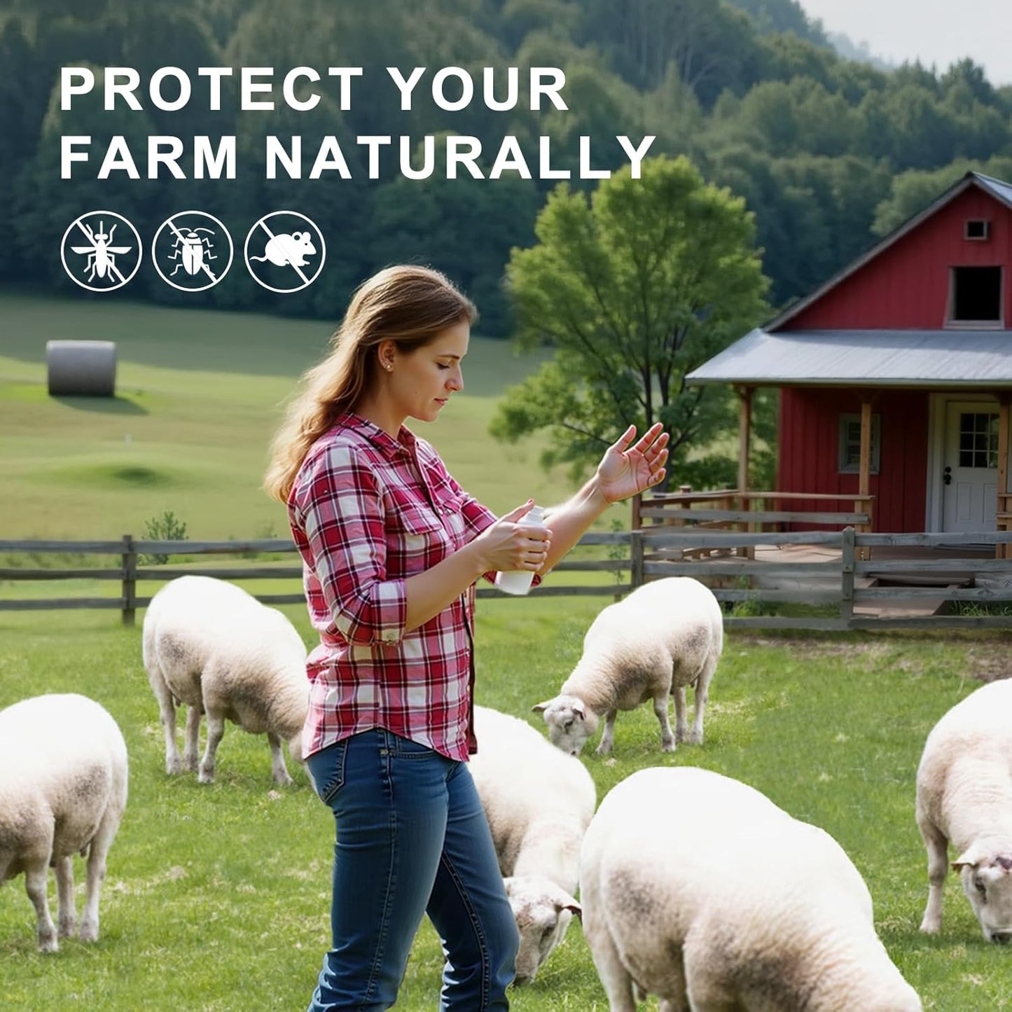 HIQILI Peppermint Essential Oil 16 oz 100% Pure Natural Aromatic Oil for Freshening Air, Hair Care, DIY Soap, SPA & Home Use