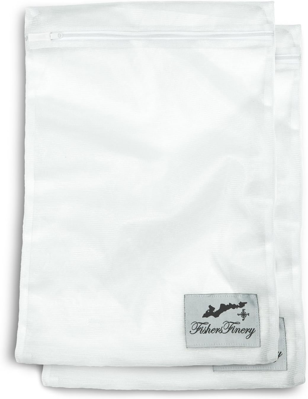 Fishers Finery Laundry Bag Washable Undergarment Laundry Bag (2 Pack)