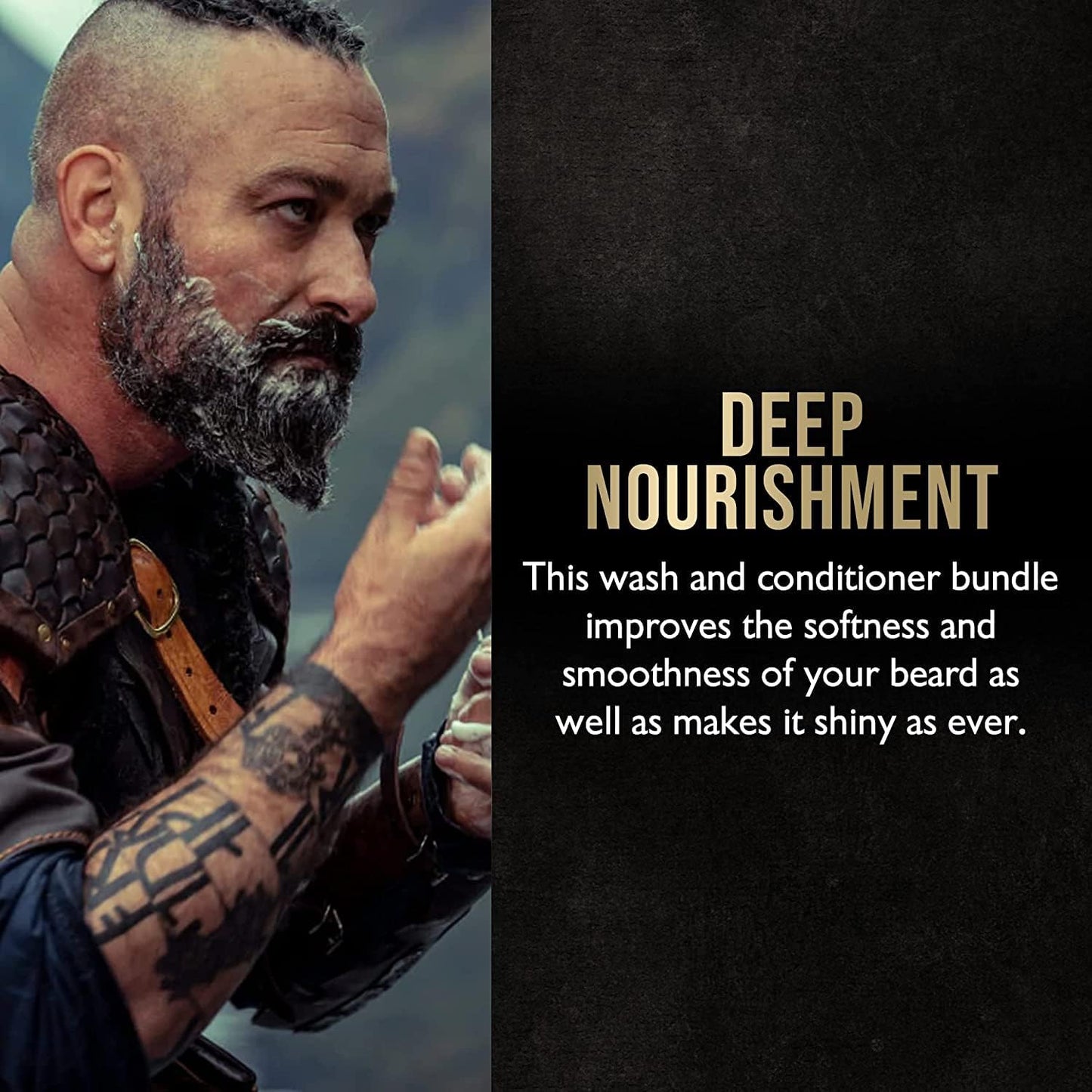 The Beard Struggle - Marksman's Beard Conditioner - Loki Unscented, Platinum Collection - Nourish, Softens, & Strengthens Beard - Radiance Beard Conditioner for Men (8 Fl oz)