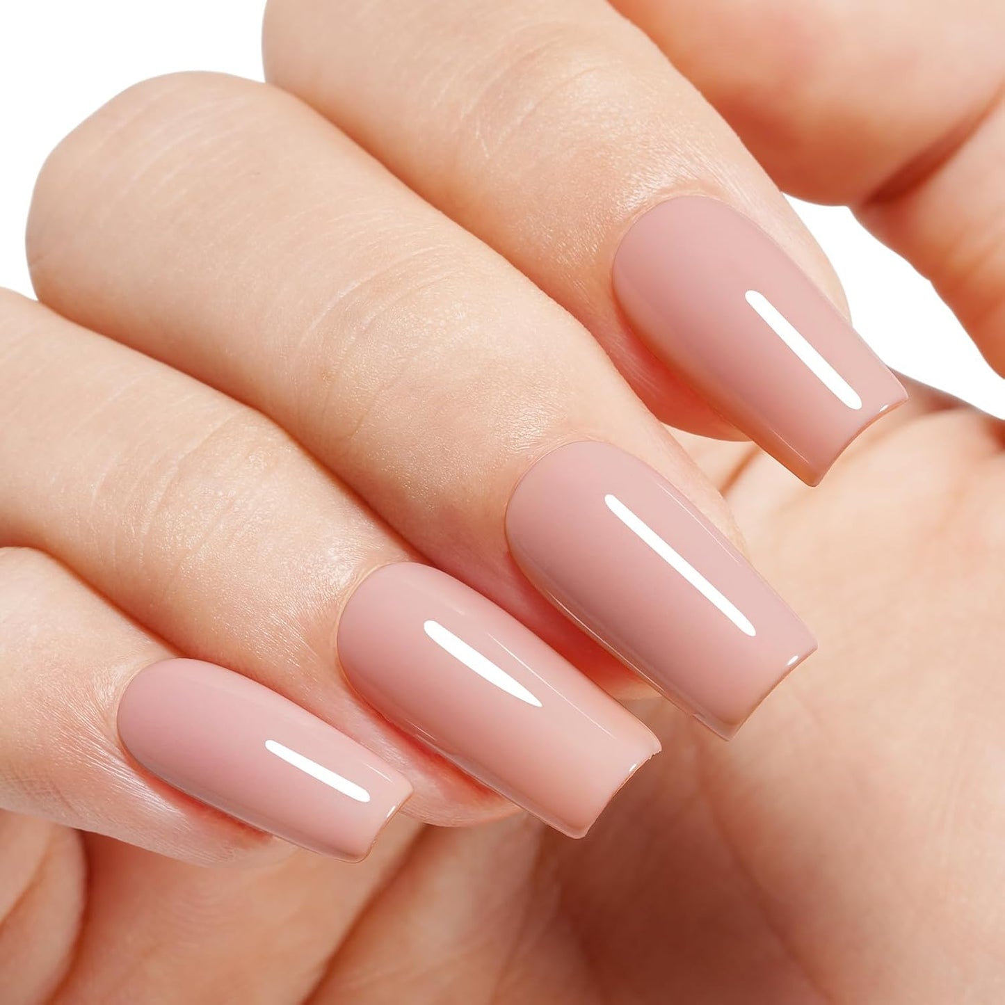 AILLSA Gel Nail Polish Brown Caramel Gel Polish Mocha Neutral Nude Gel Polish Fall Winter Skin Tone Natural Color Nails Soak Off U V Gel for Nail Salon at Home Holiday Gift for Women 0.51 Fl Oz /GC01