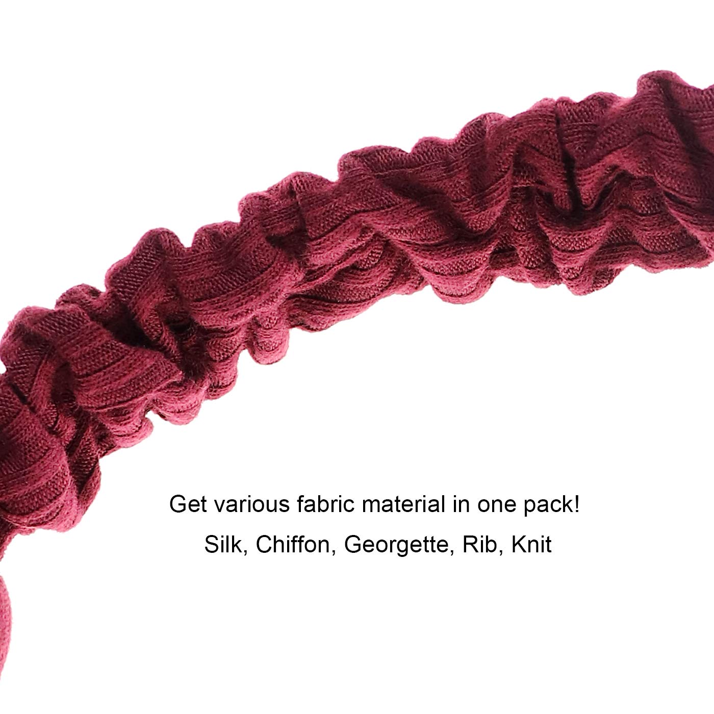 DRESHOW 10 Pack Boho Headbands for Women Girls Elastic Back Criss Cross Hair Band Twisted Head Wrap Solid Hair Accessories