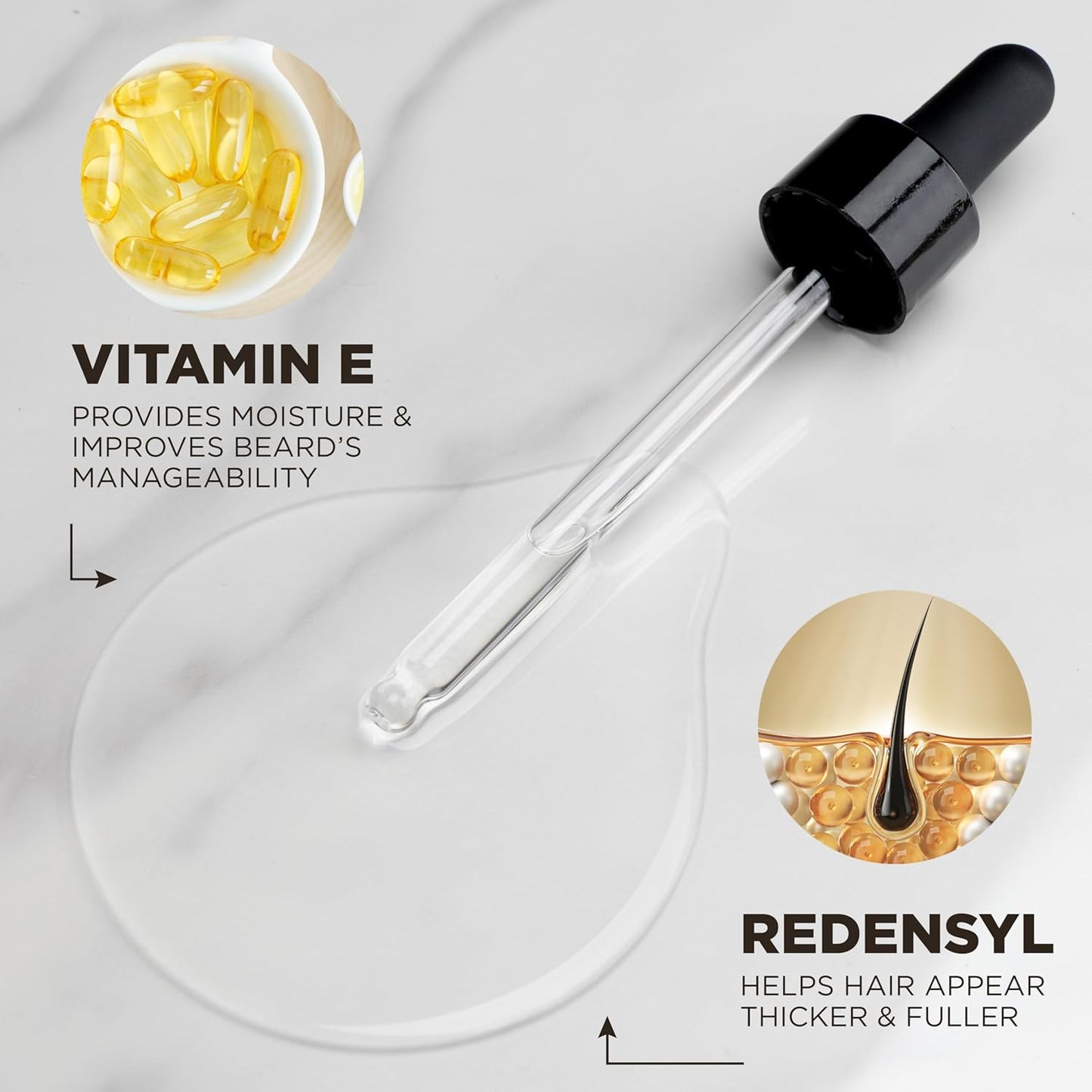 CHI Pour Homme Beard Oil for Men, Softens & Smooths Hair & Moisturizes Skin, Promotes Growth, Made With Aloe Vera & Nettle, Fresh, Woody Scent, 2 oz