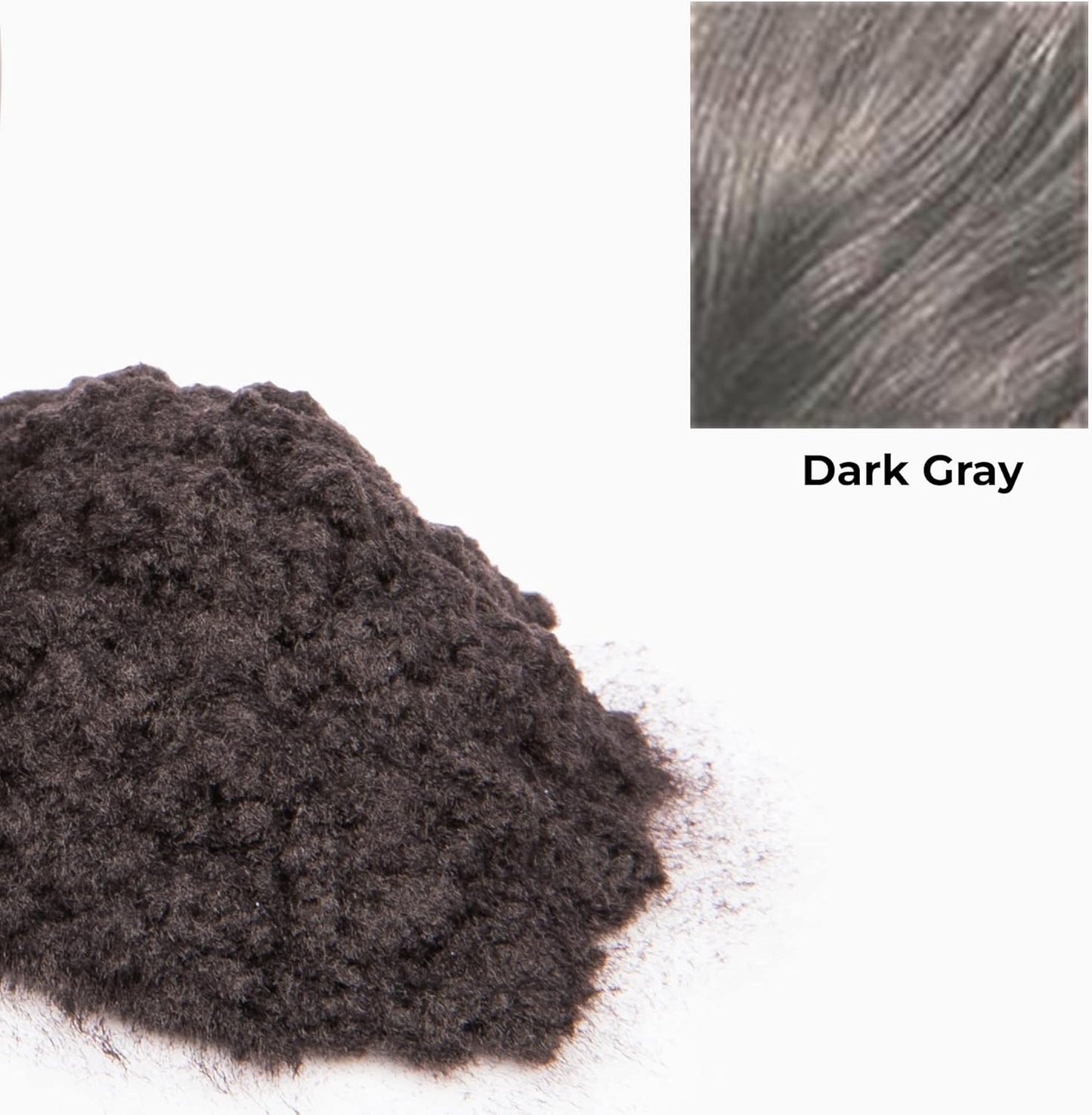 Caboki Hair Building Fiber + Built-in Spray Applicator (30-50 Days Supply). Dark Gray