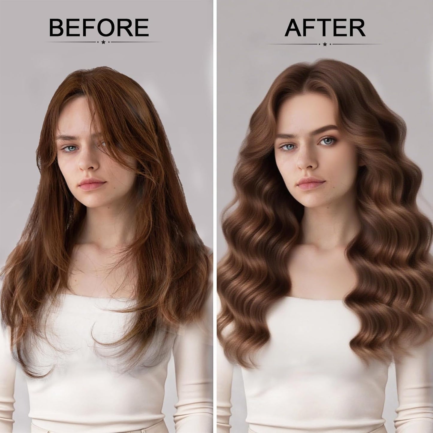 DAMUSI Hair Texture Powder Spray - Lightweight Volumizing and Texturizing Powder for Men & Women, Matte Finish Natural Look Mattifying Hair Volume Styling powder All-Day Hold