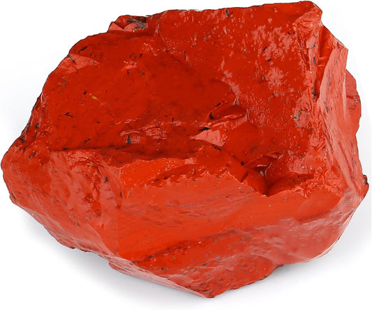 Large 1.25-2.0” Natural Red Jasper Healing Stones – Raw Gemstone for Love, Meditation, Chakra Balancing, Reiki, Crystal Grid, Energy Work, Tumbling, Wire Wrapping & Spiritual Home Décor