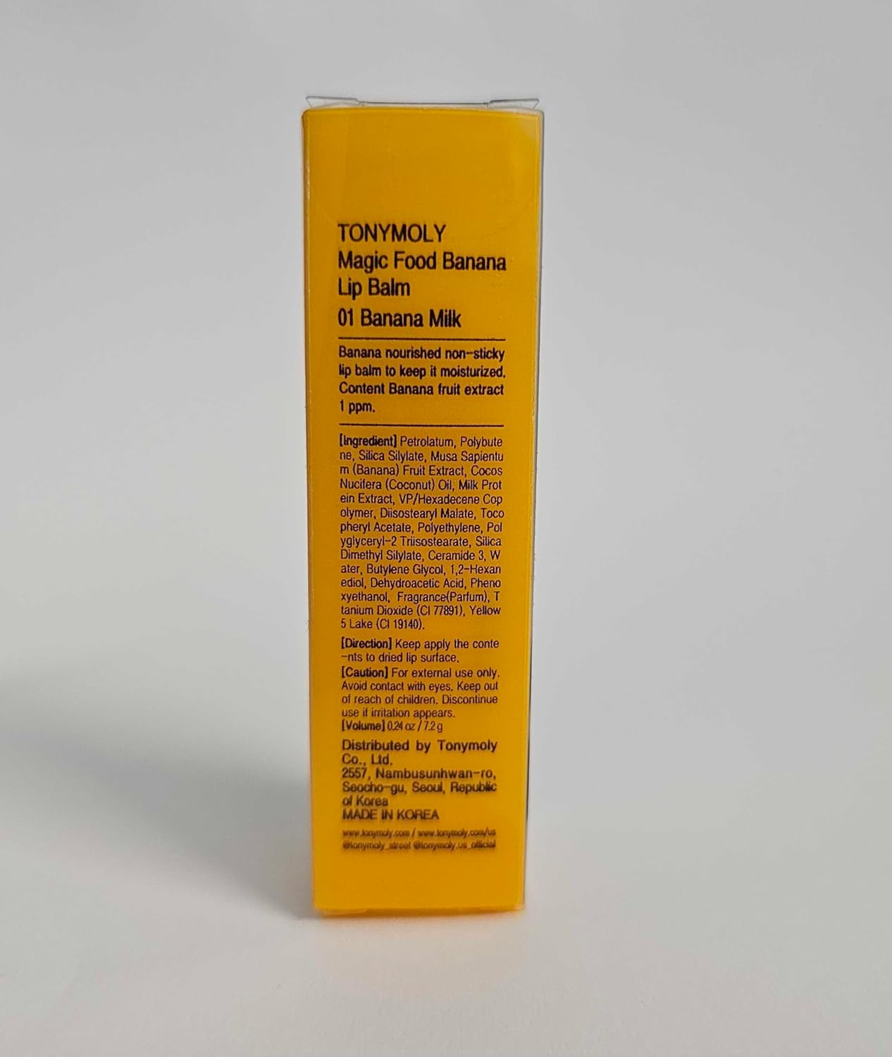 TONYMOLY Magic Food Banana Lip Balm