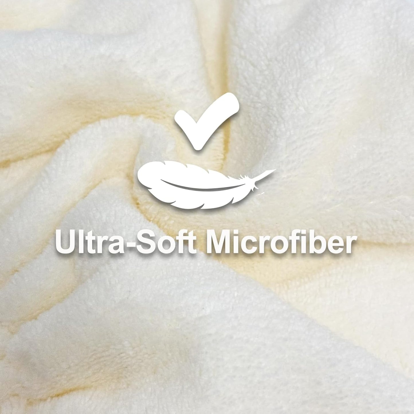 Jseng 3Packs Microfiber Hair Towel for Women - Quick-Drying, Super Absorbent Hair Wrap with Bow Design, Soft Hair Towel Turban for Curly Long Wet Hair