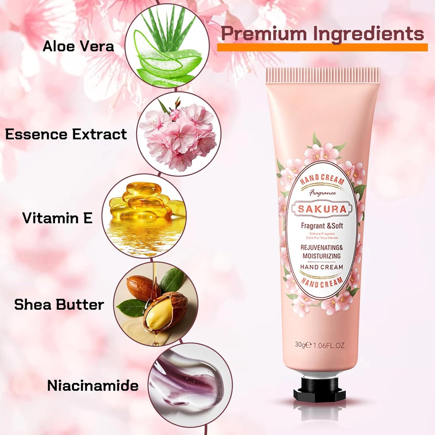 20 Pack Hand Cream Set,Moisturizing Mini Hand Lotion,Travel Size Hand Cream for Women,Bulk Hand Lotions for Dry Cracked Hands,Hydrating Moisturizer for Birthday Gifts and Christmas Gifts