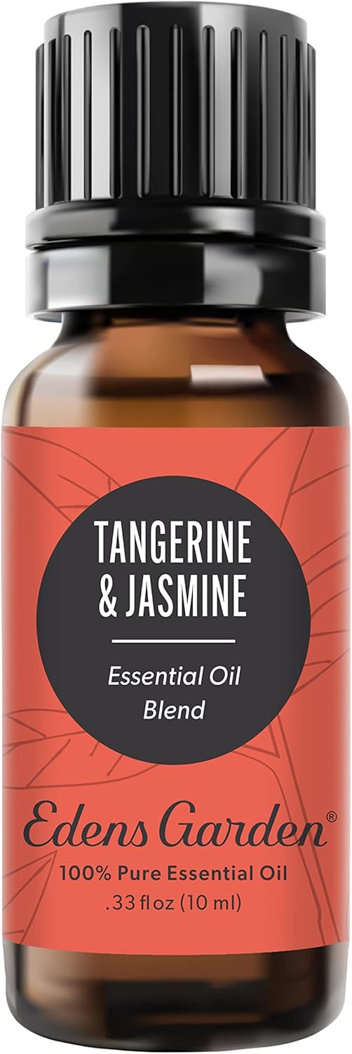 Edens Garden Tangerine Jasmine Essential Oil Blend- 100% Pure Premium Grade, Undiluted, Natural, Therapeutic, Aromatherapy, The Best for Diffusing, Candle, Laundry, Humidifiers 10 ml (.33 fl oz)