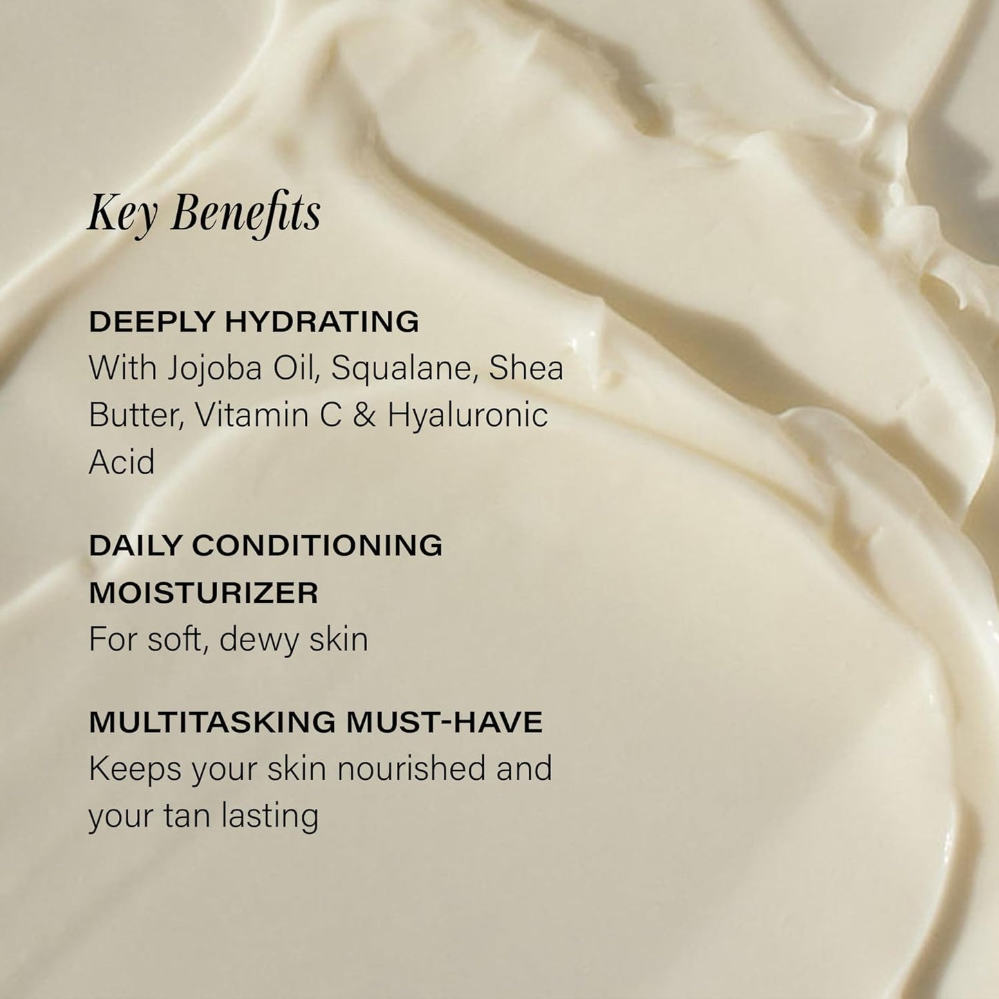 + Lux Unfiltered N°14 Conditioning Body Cream for Women - Moisturizing Body Lotion with Jojoba, Squalane, & Shea Butter - Hydrating, Skincare Grade Ingredients - Vegan & Cruelty Free - Santal