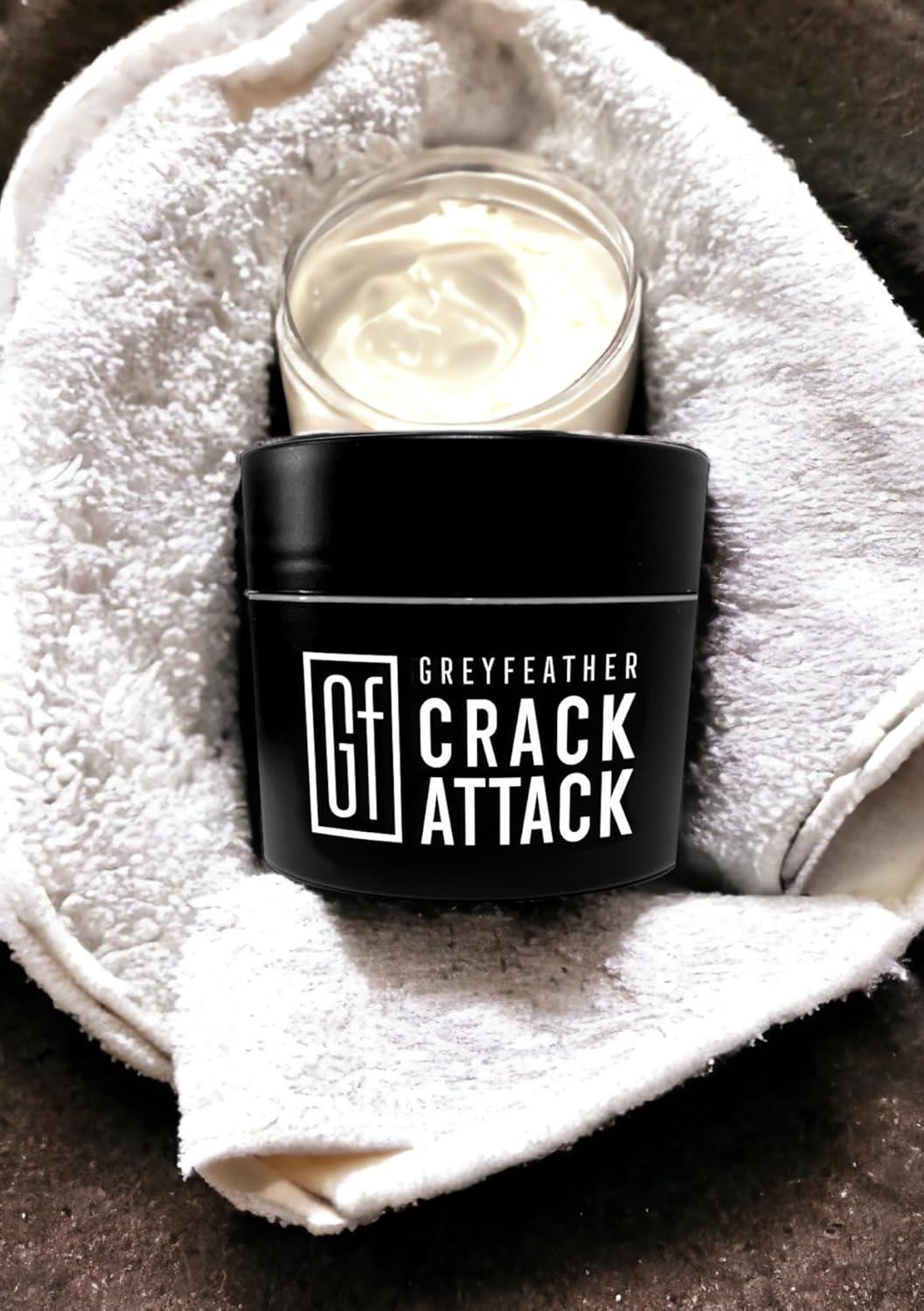Greyfeather Crack Attack Hand Cream for Dry Cracked Hands Working Hands Cream – Travel Size Moisturizer with Shea Butter & Vitamin E – Anti Aging Hand Cream for Men & Women Non-Greasy & Fast Absorbing