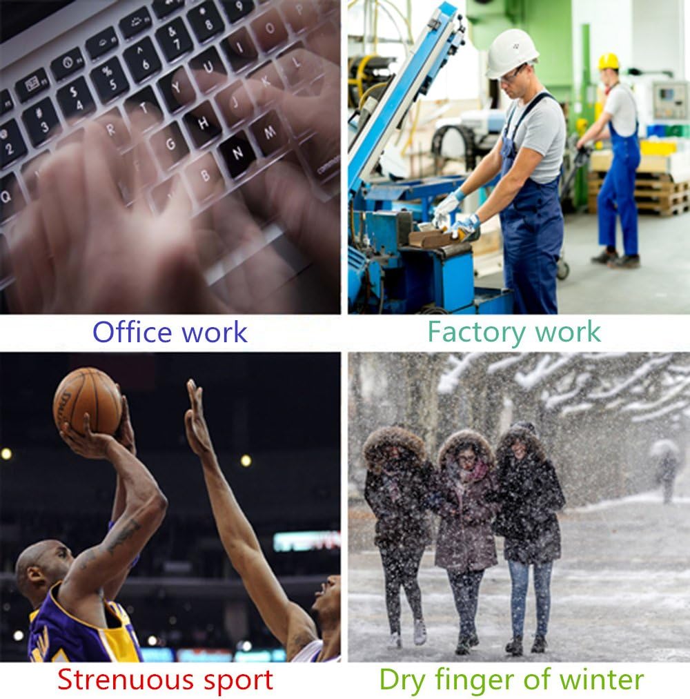 ERGOfoot 6 Pack Toe Caps Close Finger Toe Sleeve Tubes Toe Protectors Gel Rubbing Tube to Prevent Bunions, Hammertoes, Callus, Corn, Blisters(Diameter 2.5cm)