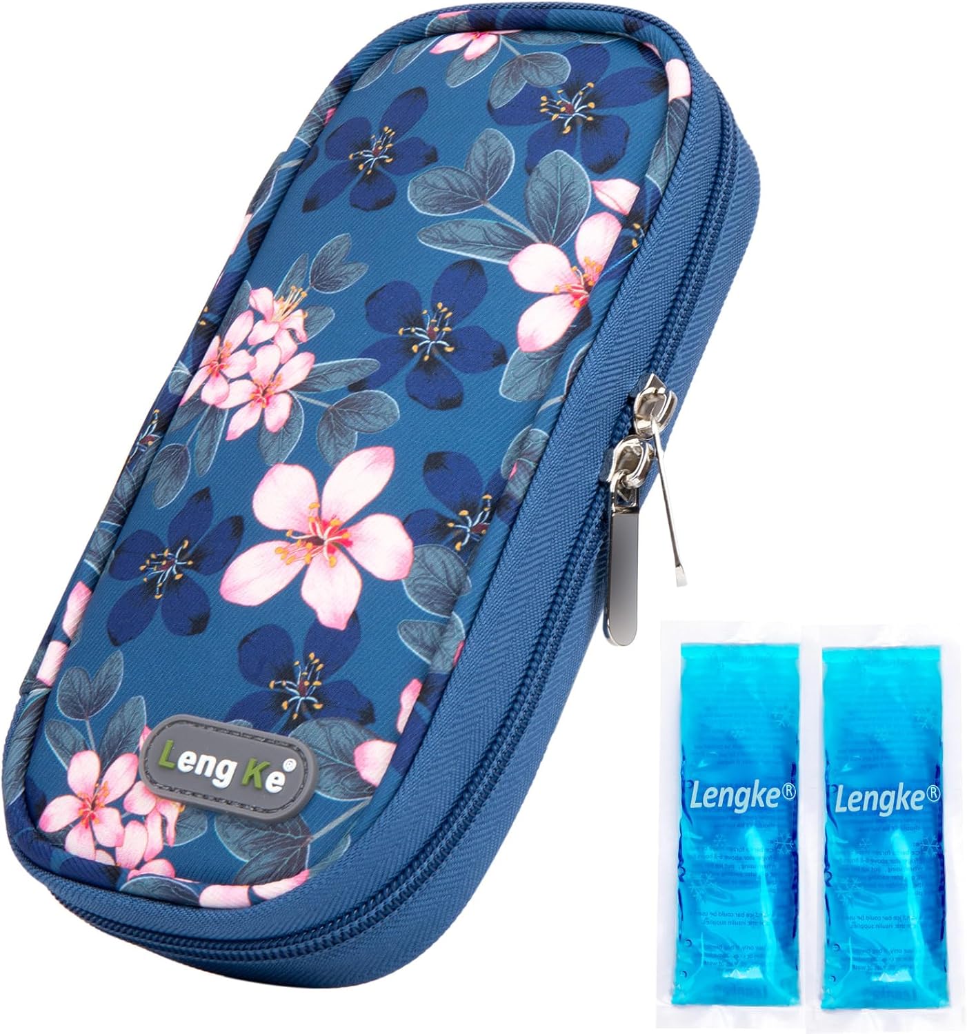 Insulin Cooler Travel Case - TSA Approved for Insulin Pen and Supplies, Medication Cooler for Daily Life (Magnolia)