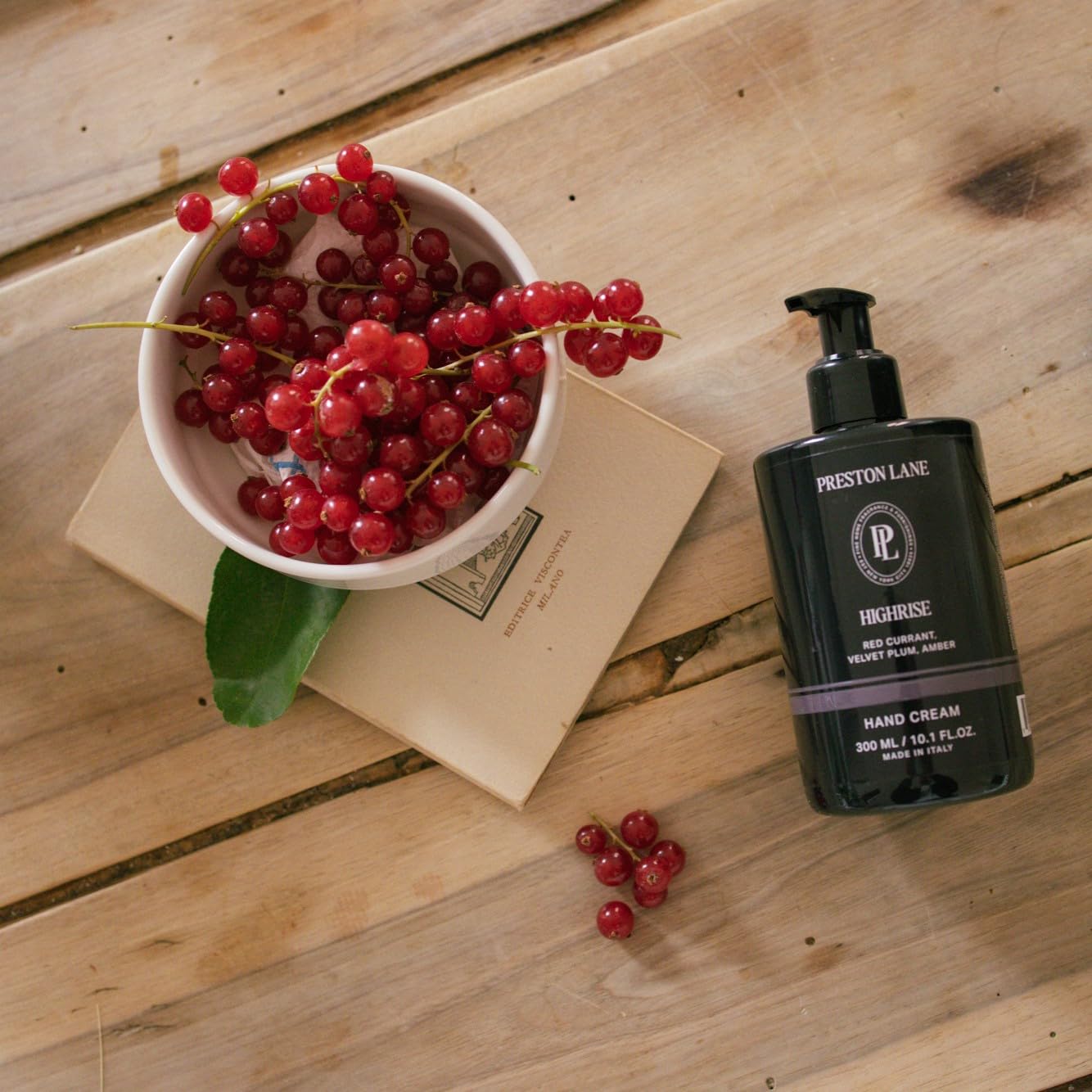 Preston Lane The Hand Cream, Non-Greasy Moisturizer, Nourishing, Essential Oils & Hyaluronic Acid