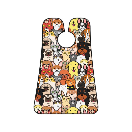 Dogs Cats Beard Bib Apron, Beard Hair Catcher For Men Shaving, Waterproof With Suction Cups