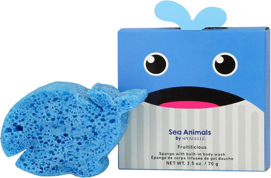 Spongelle Sea Animals Walter Whale