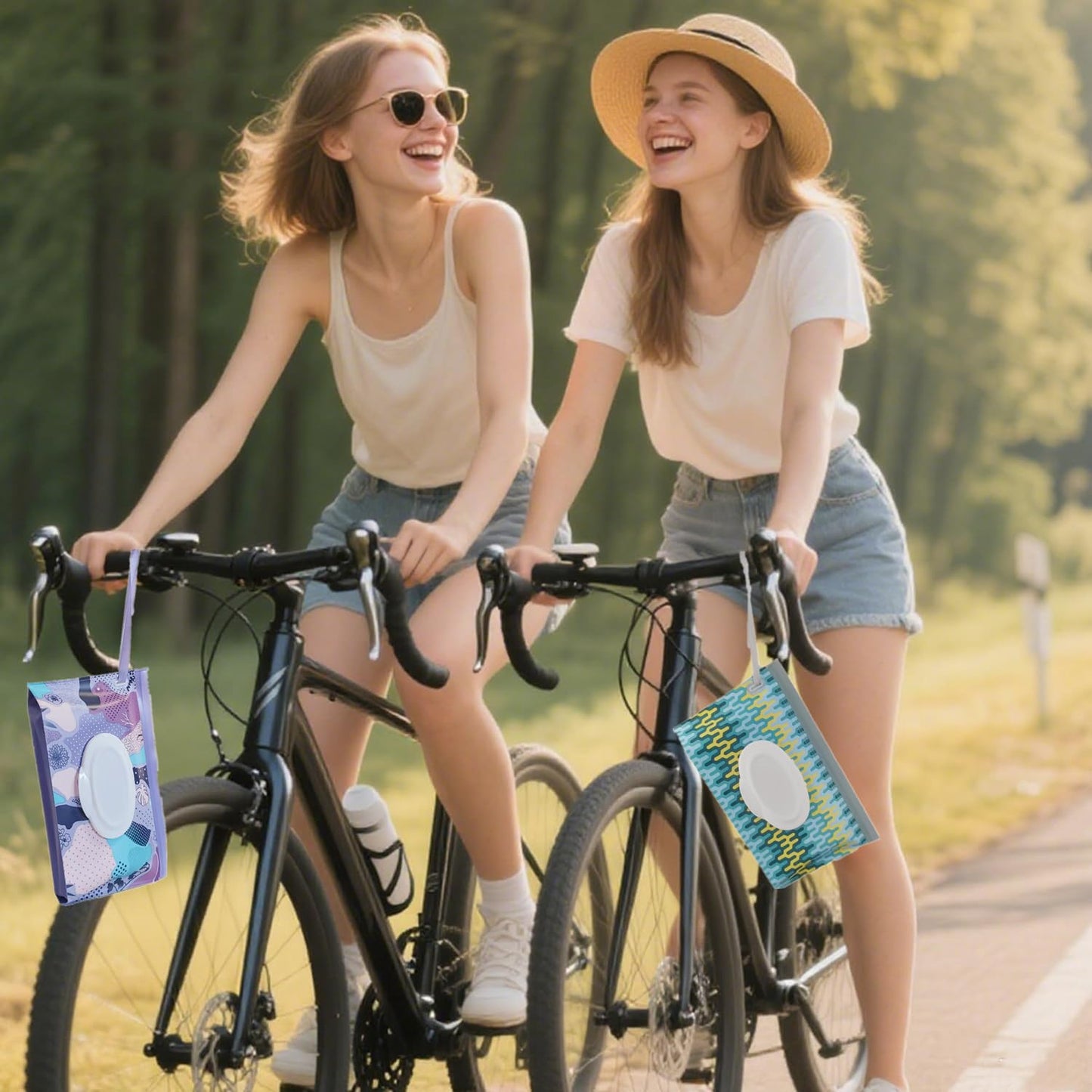 3Pack Baby Wipes Dispenser,Portable Refillable Travel Wet Wipe Pouch,Wipe Container for Bathroom,Car,Travel,Outdoor Camping Sports,Pet Nursery Care,Gifts for Baby Showers of New Parents