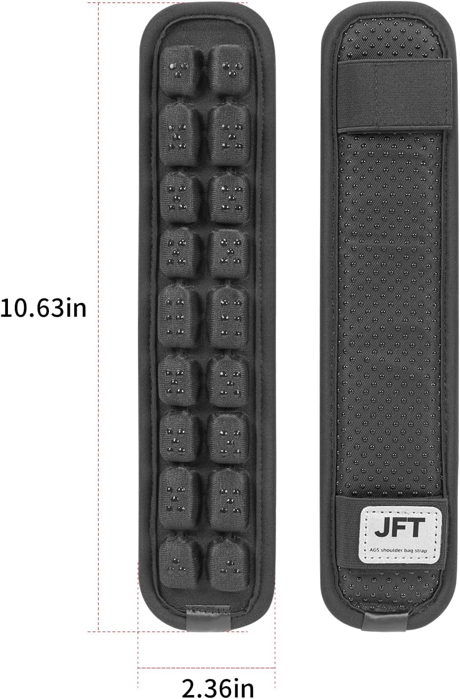 Shoulder Strap Pad of 3D Air Cushion, Backpack Accessories, Non-Slip Shoulder Strap Pad, for Hiking and Camping Bags