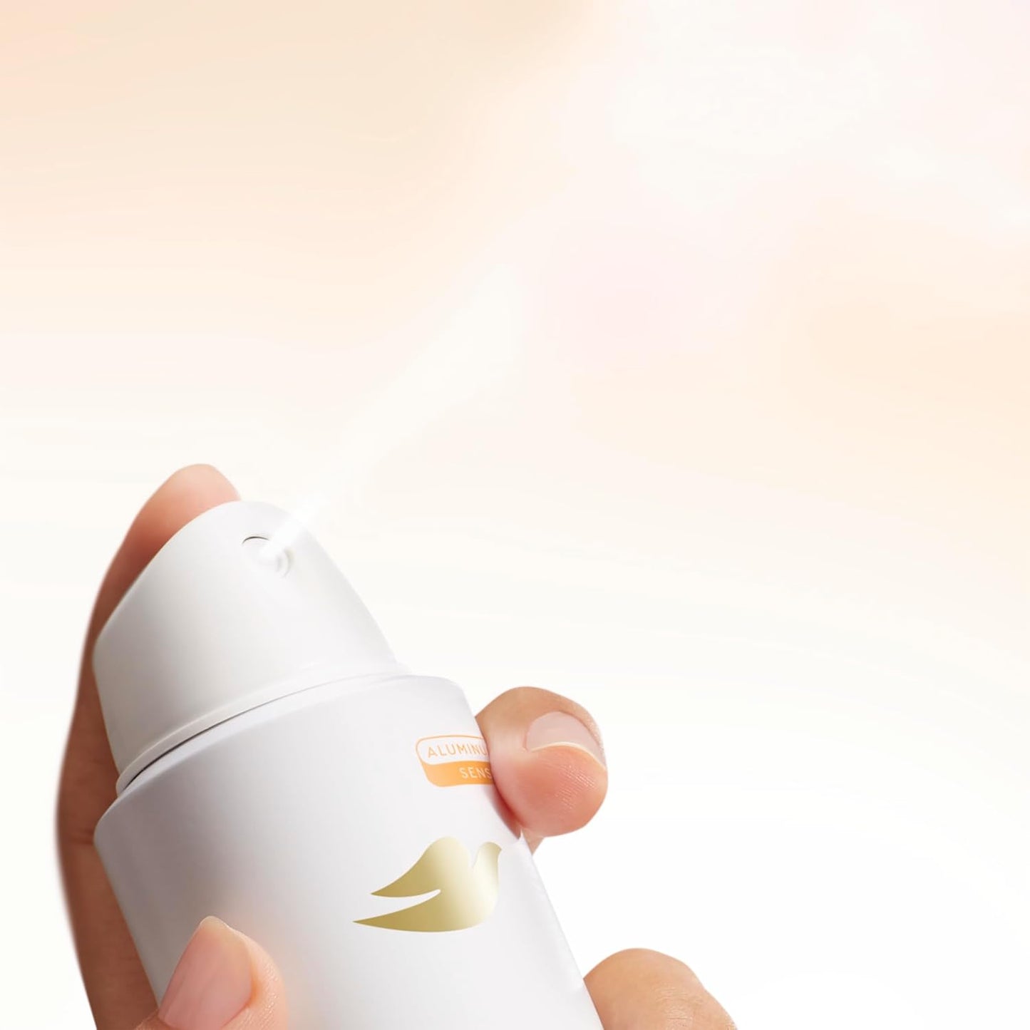 Dove Whole Body Deodorant Cooling Spray Peach & White Tea Aluminum Free 4oz