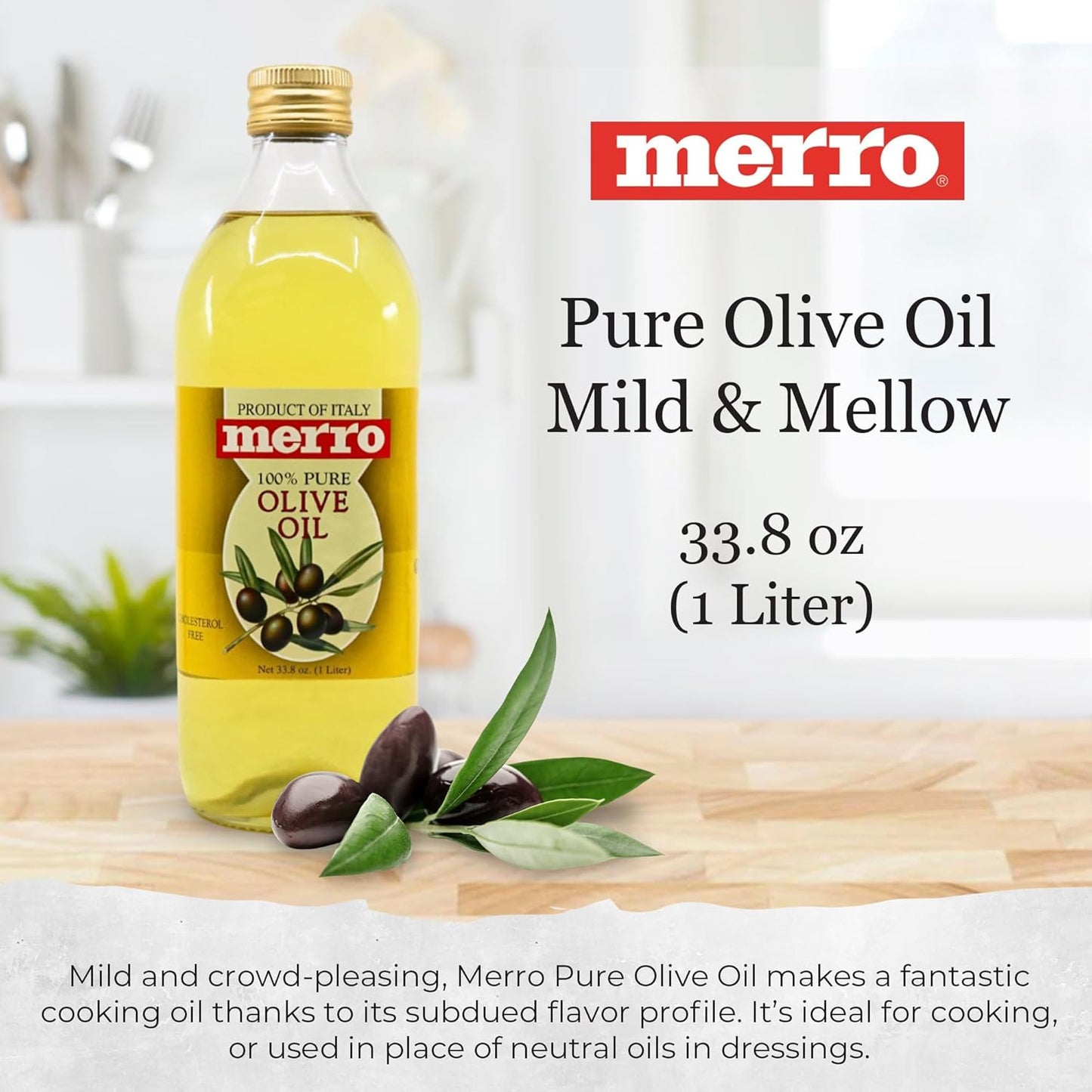 Merro Pure Olive Oil 33.8 oz